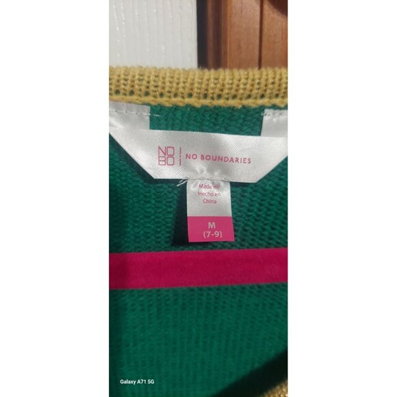 Christmas Tree Sweater Dress Medium Ugly Christmas Sweater NWT M7-9 Embroidered - Picture 7 of 9